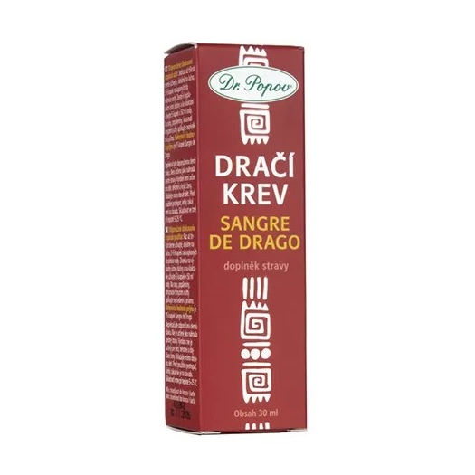 Dr.Popov Dračí krev, Sangre de Drago, 30 ml